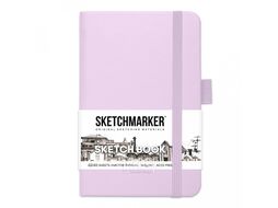 Скетчбук 9*14 см, 140 г/м2, 80 л., розовый Sketchmarker 2315001SM