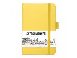 Скетчбук 9*14 см, 140 г/м2, 80 л., розовый Sketchmarker 2315001SM