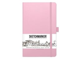 Скетчбук 13*21 см, 140 г/м2, 80 л., розовый Sketchmarker 2315003SM