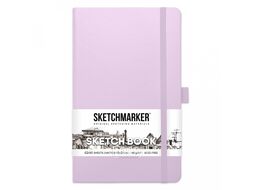 Скетчбук 13*21 см, 140 г/м2, 80 л., розовый Sketchmarker 2315003SM