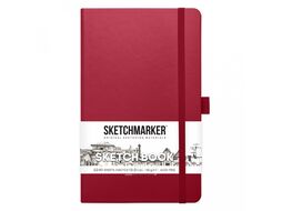 Скетчбук 13*21 см, 140 г/м2, 80 л., розовый Sketchmarker 2315003SM