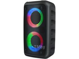 Колонки Bluetooth 2*5W (10W) / 2,4Ah / TWS / USB / TF / AUX / FM / MIC / RGB BT V5.1, Функция КАРАОКЕ Ginzzu GM-916B