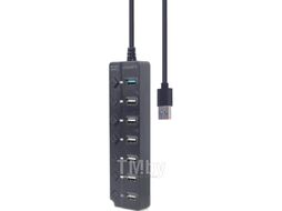 Хаб USB 7-Port (1xUSB3.1+6xUSB2.0) Gembird UHB-U3P1U2P6P-01