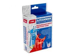 Набор для детского творчества - Химические опыты 2 в 1 "Волшебный лизун и Цветная лава" LORI Оп-080