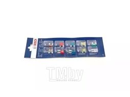 Предохранитель (набор), плоские, Mini 5A-30A (10шт) BOSCH 1987529038