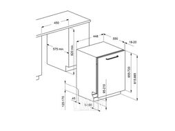 Посудомоечная машина MAUNFELD MLP-083D