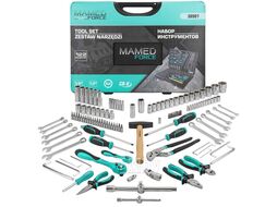 Набор инструментов 122 пр. 1/4'', 1/2'' (6гр.) (4-32мм) MAMEDFORCE MF-38901