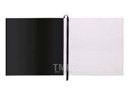 Скетчбук "Touch" 10,5*14,8 см, 300г/м2, 20л, 100% хлопок, хол. пресс, черный Rhodia 116139C