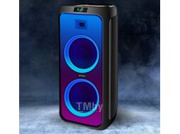 Колонки переносная Bluetooth MIDI-система 80W, караоке, TWS/BT/USB/TF/FM/ДУ Ginzzu GM-215