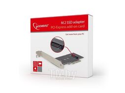Контроллер PCI-Ex PCI-E to SSD M.2 22 мм (2280, 2260, 2242) Gembird PEX-M2-01