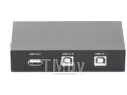 Переключатель USB 2port (2 входных USB B male, один выходной USB A female) Gembird DSU-21