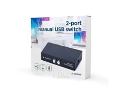 Переключатель USB 2port (2 входных USB B male, один выходной USB A female) Gembird DSU-21