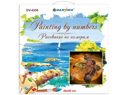 Набор для творчества "Рисование по номерам" 40*40см Беркут Darvish DV-4356-75