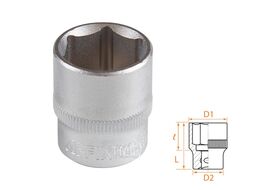 Головка торцевая стандартная шестигранная 3/8", 19 мм AFFIX AF00030019