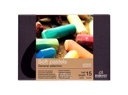 Пастель мягкая "Half Pastel" набор начальный, 15 цв. Rembrandt 31823108