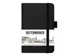 Скетчбук 9*14 см, 140 г/м2, 80 л., королевский синий Sketchmarker 2314801SM