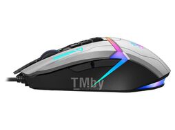 Мышь игровая Bloody (серый/черный оптическая 10000dpi USB 10but) A4Tech W60 MAX GUN Grey