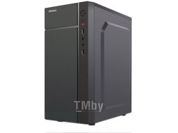 Корпус Minitower 2*USB 2.0, audio, mATX ,черный Ginzzu B220