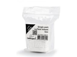 Сетевая розетка cat5E 1jack (неэкранированная) CablExpert Gembird NCAC-1U5E-01
