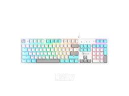 Клавиатура игровая Bloody механическая, Bloody BLMS Red, белая , подсветка A4Tech S510N (белая)