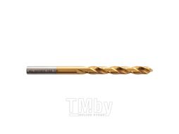 Сверло спиральное по металлу 7,6 мм, DIN 338, HSS-G, 5xD, 118, HA, TiN, тип N GARWIN INDUSTRIAL 100540-7,6