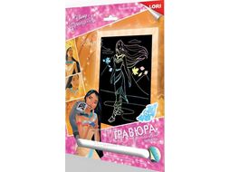 Набор для детского творчества - Гравюра DISNEY большая с эффектом голографик "Покахонтас" LORI Грд-088