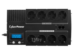 ИБП 1200 1200VA/720W, 8 евро-розеток, USB, RJ11, RJ45, аппроксимированная синусоида CyberPower BR1200ELCD