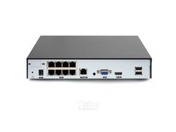 Видеорегистратор IP 8ch POE NVR 5Mp, HDMI/VGA, 2USB, LAN, мет Ginzzu HP-811