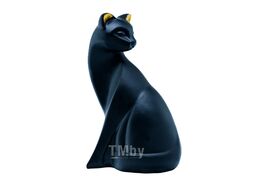 Статуэтка полистоун "чёрная кошка" 7,7x4,3x12,7 см Belbohemia 27978301