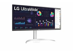 Монитор 34" 2560x1080, IPS 100 Гц, динамики, HDMI+DP+USB Type-C, регулировка высоты LG 34WQ650-W