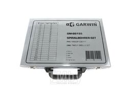 Набор сверл 1.0-10.5, шаг 0.5, HSS-G, DIN338, 155 предметов GARWIN INDUSTRIAL GM-BS155