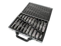 Набор сверл 1.0-10.5, шаг 0.5, HSS-G, DIN338, 155 предметов GARWIN INDUSTRIAL GM-BS155