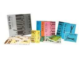 Скетчбук "Graf It" А4, 90г/м2, 80л., скоба, черный Clairefontaine 96841C