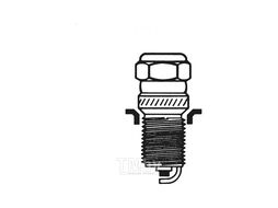 Втулка резьбовая для ремонта свечей зажигания, омедн. TIME-SERT M14х1,25х11 WURTH 0662141253