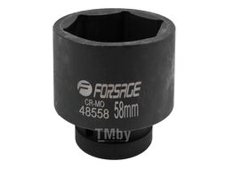 Головка ударная 1", 58мм (6гр.) Forsage F-48558