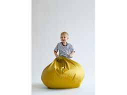 Бескаркасное кресло Kreslomeshki Классик Kinder / 5KO-80x70ZH (желтый)