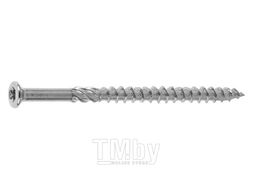 Саморез для террасной доски 5.0х80 мм, нерж. сталь (Aisi 410), TORX25 (50 шт в пласт. конт.) STARFIX SMP1-61317-50