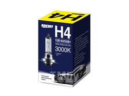 Лампа автомобильная галогенная H4 12V 60/55W RUNWAY RW-H4
