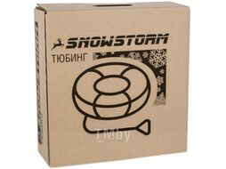 Тюбинг-ватрушка Snowstorm BZ-90 Butterfly / W112869 (90см, фиолетовый/розовый)