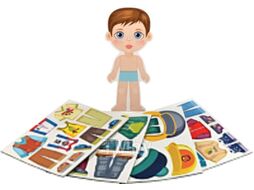 Развивающая игра Десятое королевство Магнитные истории. Одевашки Антошка / 03845