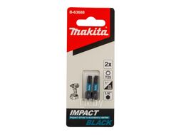 Бита Impact Black T25 25 мм C-form (2 шт) MAKITA B-63688