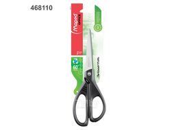 Ножницы канцелярские Maped Essentials Green / 468010 (17см, черный/серый)