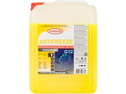 Антифриз Samson EU-Standard G12, 10 кг карбоксилатный жёлтый соответствует RENAULT 41 -01 -001 /-Т (Duster, Logan I, Logan II, Megane,Sandero) , VW TL774 D, NISSAN (Тегтапо, Almera NEW),LADA( Largus) GM 6277M, GM 9986100, MS-9769, FordWSS-M97B51-A3 SAMSON