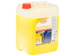 Антифриз Samson EU-Standard G12, 10 кг карбоксилатный жёлтый соответствует RENAULT 41 -01 -001 /-Т (Duster, Logan I, Logan II, Megane,Sandero) , VW TL774 D, NISSAN (Тегтапо, Almera NEW),LADA( Largus) GM 6277M, GM 9986100, MS-9769, FordWSS-M97B51-A3 SAMSON