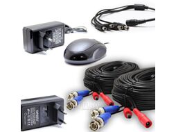 Комплект видеонаблюдения HK-421N GINZZU 4ch (8ch для IP), 1080N, HDMI, 2улич кам 2Mp, IR30м