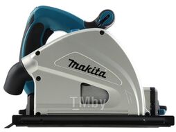 Дисковая пила SP6000KX погружная (1300 Вт / 165*20 мм / 56 мм / MakPac 4) + шина 1,5 м MAKITA SP6000KX