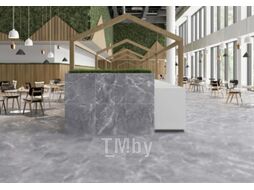 Плитка Kerranova Marble Trend Silver River K-1006/MR (600x600)