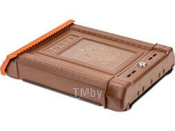 Почтовый ящик Цикл Премиум c защелкой, накладкой и орлом / 6125-00 (коричневый)