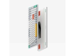 Клавиатура беспроводная Nuphy AIR96 AIR96-W-3 (Ionic White) механическая, ультратонкая, ( 2.4GHz, Bluetooth), 96 клавиш, RGB подсветка, Brown Switch / wireless