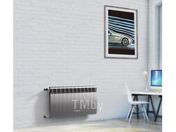 Радиатор биметаллический Royal Thermo BiLiner 500 (5 секций, с монтажным комплектом, кронштейном и кранами)